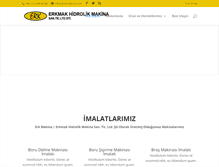 Tablet Screenshot of erkmakina.com